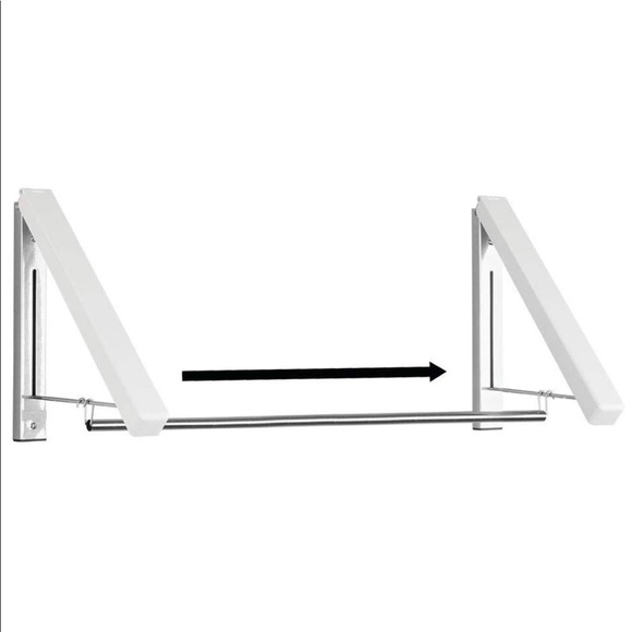 🛑SOLD🛑 wall mount clothes hanger system - Picture 4 of 8